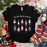 Tis The Season Sweatshirt, Christmas Theme T-Shirt