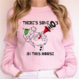 There's Some Ho's In This House Shirt, Christmas Santa Clause Shirt