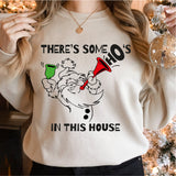 There's Some Ho's In This House Shirt, Christmas Santa Clause Shirt