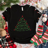 Crocodile Christmas Tree Sweatshirt, Christmas Party T-Shirt