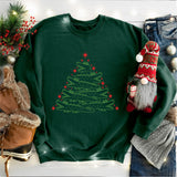 Crocodile Christmas Tree Sweatshirt, Christmas Party T-Shirt