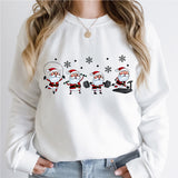 Santa Christmas Sweatshirt, Retro Santa Tee