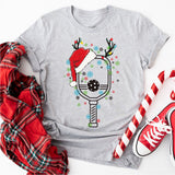 Pickleball Christmas Shirt, Deer Xmas Sweatshirt