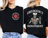 Emergency Department Shirt, Christmas ER Crew Sweatshirt