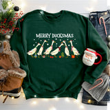 Ducks Christmas Shirt, Merry Duckmas Christmas Sweatshirt