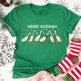 Ducks Christmas Shirt, Merry Duckmas Christmas Sweatshirt