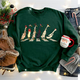 Christmas Ducks Shirt, Funny Goose Christmas Sweatshirt