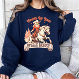 Western Christmas Shirt, Saddle Up Your Jingle Horse T-Shirt