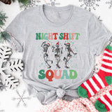 Christmas Night Shift Squad Nurse Sweatshirt, Xmas New Nurse Shirt