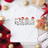 Ghosts Christmas Sweatshirt, Xmas Party Sweater,  Xmas Lights Ghost Shirt