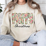 Merry Christmas Sweatshirt, Xmas Party Sweater, Christmas vibes shirt