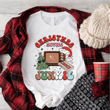 Christmas Movies Junkie Shirt, Merry Christmas Shirt, Christmas Movie lover Shirt,