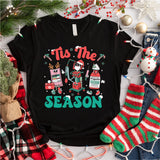 Tis The Season Christmas Shirt, Christmas ER Nurse Shirt,  xmass nurse shirt,