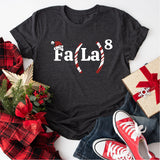 Math Fa La La Shirt, Christmas Math Teacher Shirt, xmas math t-shirt, math christmas tee