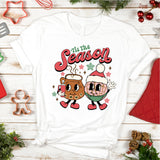 Tis The Season Christmas Shirt, Winter Vibes Shirt, Cute Christmas Shirt