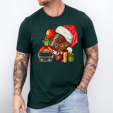 Christmas Baseball T-Shirt, Santa Sports Shirt, baseball Clause shirt,