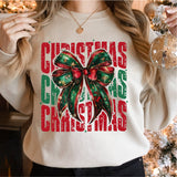 Christmas Coquette Shirt, Merry Christmas Shirt, Christmas Women Shirt, Christmas  vibes shirt