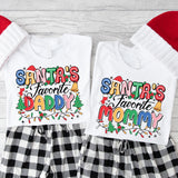 Santa's Favorite Jobs Shirt, Santa's Favorite Coworker Matching Shirt