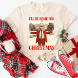 Trump I'll Be Home for Christmas Shirt, Trump Christmas Shirt