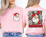 Santa Merry Christmas Shirt, Merry Christmas Shirts, Santa Claus Tee