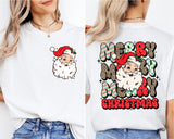 Santa Merry Christmas Shirt, Merry Christmas Shirts, Santa Claus Tee