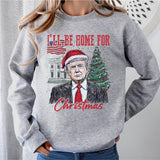 Christmas Trump Shirt, I'll Be Home for Christmas Shirt