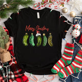 Pickles Merry Christmas Shirt, Retro Pickles Sweatshirt, Xmas Tees