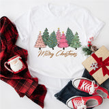 Merry Christmas X-mas Trees Shirt, Christmas Tree T-Shirt