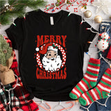 Santa Merry Christmas Shirt, Merry Christmas Shirts, Santa Claus T-shirt