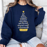 God Jesus Our Savior Christmas Sweatshirt, Christmas Tree Jesus T-Shirt