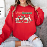 Horse Christmas Sweatshirt, Merry Horsemas Shirt, Christmas Shirt