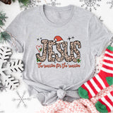 Jesus Christmas Holiday Shirt, Christian Christmas T-Shirt, Jesus Lover Shirt