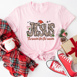 Jesus Christmas Holiday Shirt, Christian Christmas T-Shirt, Jesus Lover Shirt