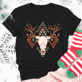 Christmas Reindeer Shirt, Reindeer Xmas Shirt, Deer Hunter Shirt, Christmas hunting shirt