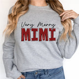 Very Merry Christmas Family Shirt, Christmas Mama Shirts, Christmas Dada Shirt
