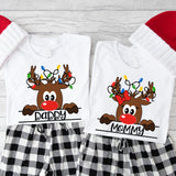 Reindeer Christmas Shirts, Christmas Family Shirts, Matching Family Shirts