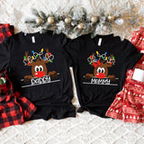 Reindeer Christmas Shirts, Christmas Family Shirts, Matching Family Shirts