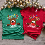 Reindeer Christmas Shirts, Christmas Family Shirts, Matching Family Shirts