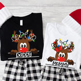 Reindeer Christmas Shirts, Christmas Family Shirts, Matching Family Shirts