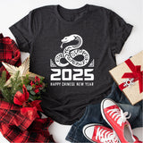 Chinese New Year Snake 2025 Shirt, Chinese Zodiac Shirt, 2025 Chinese new year shirt