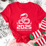 Chinese New Year Snake 2025 Shirt, Chinese Zodiac Shirt, 2025 Chinese new year shirt