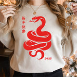 Chinese New Year 2025 Shirt, Chinese Snake Shirt, Chinese Snake Year Tee
