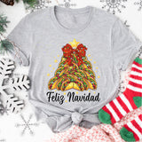 Feliz Navidad Shirt, Spanish Merry Christmas Shirt, Christmas Taco Party Shirt