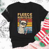 Fleece Navidad Llama Christmas Shirt, Mexican Pinata T-Shirt,  Mexican chrismas shirt