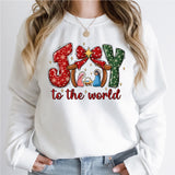 Joy To The World Christmas Sweatshirt, Christmas Baby Jesus T-Shirt