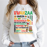 Kwanzaa Kinara Shirt, Seven Principles of Kwanzaa Shirt