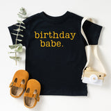 Birthday Babe Shirt, Girls Birthday Party T-shirt, Birthday Girl Shirt, Birthday Queen Shirt