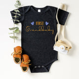 First Grandbaby Bodysuit, Newborn Onesie, 1st grandbaby T shirt, Grandbaby Reveal Tees