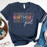 Birthday Girl T-Shirt, Birthday Princess Shirt, Youth Birthday Girl Tees, Party Girl Shirt