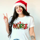 Nurse Christmas Shirt, Nursing School Xmas T-Shirt, Nurse Holiday Shirt